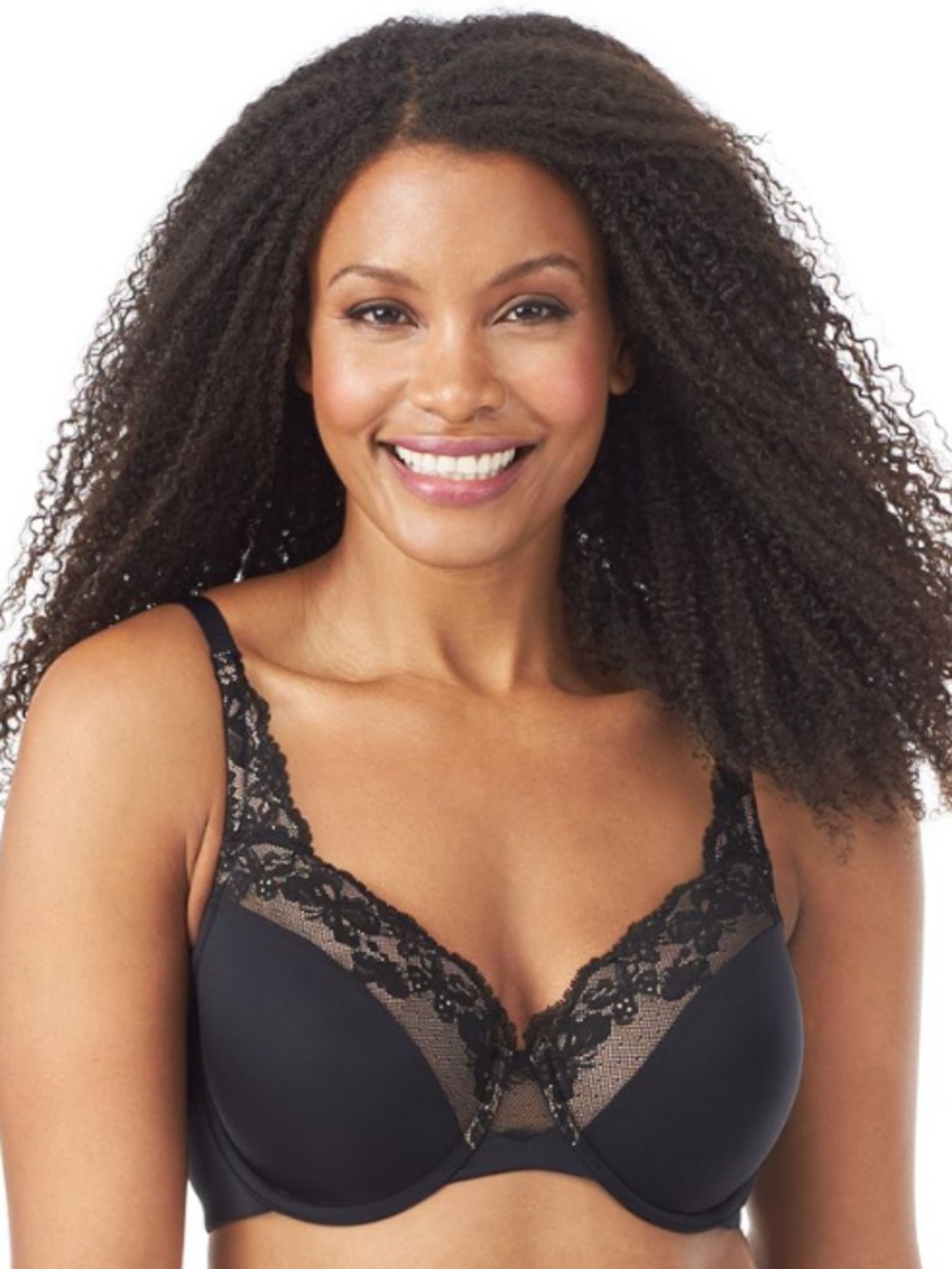 Olga® by Warner's® Bras: Cloud 9 Full-Figure Underwire Bra GF7961A, Black